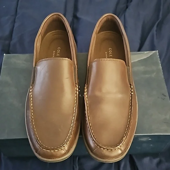 Cole Haan | Shoes | Cole Haan Mens Leather Sliponsused In  display picture 2
